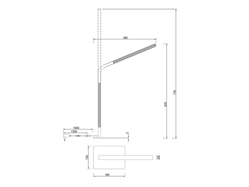Trio Leuchten LED Schreibtischleuchte NORRIS Weiß Mit Holz, Höhe 42cm 7 Trio Leuchten LED Schreibtischleuchte NORRIS Weiß Mit Holz, Höhe 42cm – Bild 7