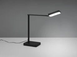 Trio Leuchten LED Schreibtischleuchte PAVIA Schwarz 38cm, Dimmbar & Lichtfarbe Einstellbar -Lamp Geschaft led schreibtischleuchte pavia schwarz 38cm dimmbar 2