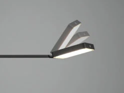 Trio Leuchten LED Schreibtischleuchte PAVIA Schwarz 38cm, Dimmbar & Lichtfarbe Einstellbar -Lamp Geschaft led schreibtischleuchte pavia schwarz 38cm dimmbar 5