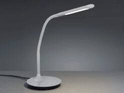 Trio Leuchten LED Schreibtischleuchte POLO Grau Dimmbar 41cm Hoch Mit Flexgelenk -Lamp Geschaft led schreibtischleuchte polo grau dimmbar 41cm hoc 3