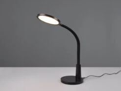 Reality Leuchten LED Schreibtischleuchte SALLY Flexibel TOUCH Dimmer Schwarz 36cm