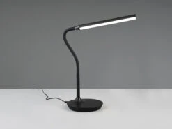 Reality Leuchten LED Schreibtischleuchte TORO Schwarz, Dimmbar & Lichtfarbe Einstellbar, 38cm -Lamp Geschaft led schreibtischleuchte toro schwarz dimmbar licht 5