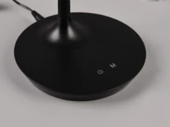 Reality Leuchten LED Schreibtischleuchte TORO Schwarz, Dimmbar & Lichtfarbe Einstellbar, 38cm -Lamp Geschaft led schreibtischleuchte toro schwarz dimmbar licht 7