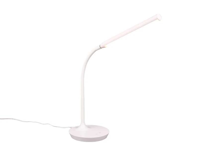 Reality Leuchten LED Schreibtischleuchte TORO Weiß, Dimmbar & Lichtfarbe Einstellbar, 38cm 2 Reality Leuchten LED Schreibtischleuchte TORO Weiß, Dimmbar & Lichtfarbe Einstellbar, 38cm – Bild 2