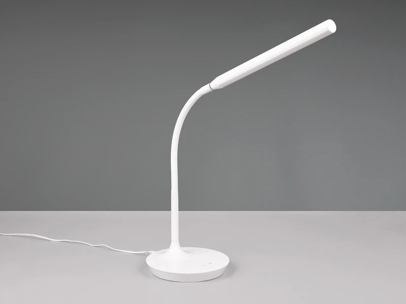 Reality Leuchten LED Schreibtischleuchte TORO Weiß, Dimmbar & Lichtfarbe Einstellbar, 38cm 5 Reality Leuchten LED Schreibtischleuchte TORO Weiß, Dimmbar & Lichtfarbe Einstellbar, 38cm – Bild 5