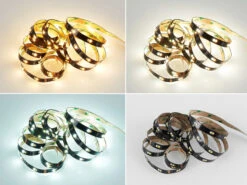 Reality Leuchten LED Streifen CHIP Mit Fernbedienung & Dimmer, Lichtfarbe Einstellbar - 3 Meter