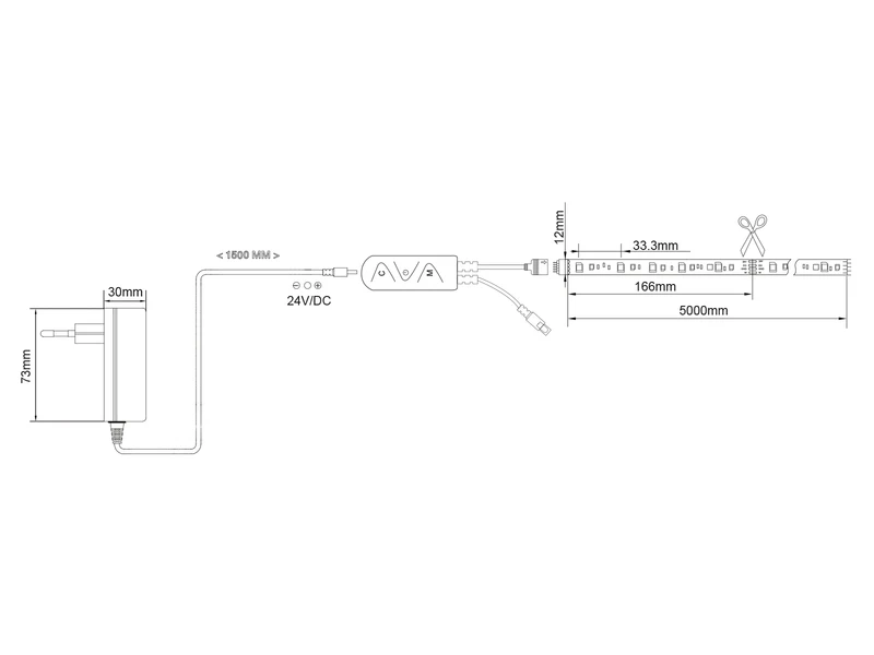Reality Leuchten LED Streifen RACER Mit Fernbedienung, RGB & Sound Control Funktion - 5 Meter 10 Reality Leuchten LED Streifen RACER Mit Fernbedienung, RGB & Sound Control Funktion - 5 Meter – Bild 10