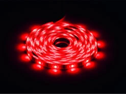 MeineWunschleuchte LED Stripe 2er Set Mit Fernbedienung, RGB Farbwechsel & Dimmer - 5 Meter -Lamp Geschaft led stripe 2er set mit fernbedienung rgb farbwechs 4