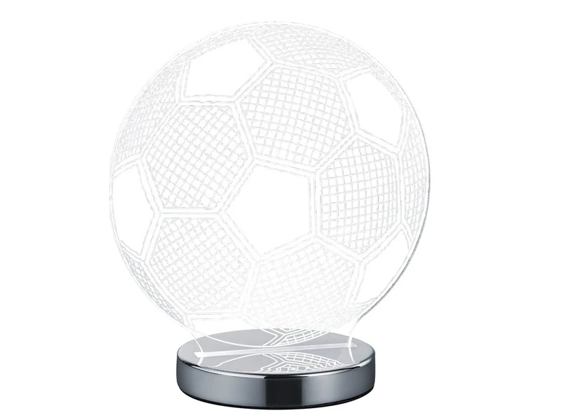 Reality Leuchten LED Tischleuchte BALL 3D Fußball Lichtfarbe Einstellbar Höhe 22cm 7 Reality Leuchten LED Tischleuchte BALL 3D Fußball Lichtfarbe Einstellbar Höhe 22cm – Bild 7
