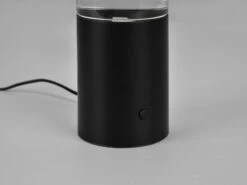 Reality Leuchten LED Tischleuchte GLITTER Mit RGB Farbwechsel, Schwarz 34cm Hoch -Lamp Geschaft led tischleuchte glitter mit rgb farbwechsel schwa 7