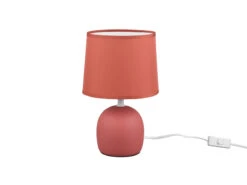 MeineWunschleuchte LED Tischleuchte Keramikfuß & Stoffschirm Orange, Ø16cm Höhe 26cm 12 MeineWunschleuchte LED Tischleuchte Keramikfuß & Stoffschirm Orange, Ø16cm Höhe 26cm -Lamp Geschaft led tischleuchte keramikfuss stoffschirm orange 16 4