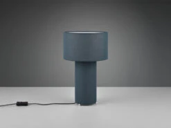 MeineWunschleuchte LED Tischleuchte Korpus Und Lampenschirm Stoff Blau, Höhe 40cm 11 MeineWunschleuchte LED Tischleuchte Korpus Und Lampenschirm Stoff Blau, Höhe 40cm -Lamp Geschaft led tischleuchte korpus und lampenschirm stoff bla 4