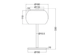 Trio Leuchten LED Tischleuchte MADISON Silber Mit Milchglas, Stufenweise Dimmbar, 33cm -Lamp Geschaft led tischleuchte madison silber mit milchglas stuf 5