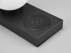 MeineWunschleuchte LED Tischleuchte Schwarz Induktive Ladestation & Touch Glasschirm Weiß 12cm 13 MeineWunschleuchte LED Tischleuchte Schwarz Induktive Ladestation & Touch Glasschirm Weiß 12cm -Lamp Geschaft led tischleuchte schwarz induktive ladestation tou 5