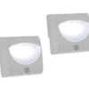 REV LED Treppenlicht 2er SET Orientierungslicht Mit Bewegungsmelder, Batteriebetrieb