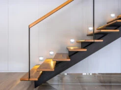 REV LED Treppenlicht Orientierungslicht Mit Bewegungsmelder, Batteriebetrieb, Silber -Lamp Geschaft led treppenlicht orientierungslicht mit bewegungsm 2