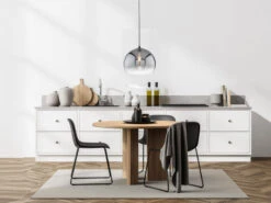 MeineWunschleuchte Pendelleuchte Einflammig Mit LED Dimmbar - Rauchglas Kugel Ø 30cm -Lamp Geschaft pendelleuchte einflammig mit led dimmbar rauchglas 4