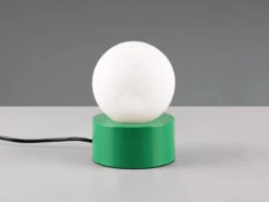 Reality Leuchten Retro Tischleuchte COUNTESS On-off Touch, Glaskugel Weiß, Grün Ø12cm 12 Reality Leuchten Retro Tischleuchte COUNTESS On-off Touch, Glaskugel Weiß, Grün Ø12cm -Lamp Geschaft retro tischleuchte countess on off touch glaskugel 4