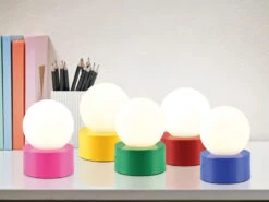 Reality Leuchten Retro Tischleuchte COUNTESS On-off Touch, Glaskugel Weiß, Grün Ø12cm 14 Reality Leuchten Retro Tischleuchte COUNTESS On-off Touch, Glaskugel Weiß, Grün Ø12cm -Lamp Geschaft retro tischleuchte countess on off touch glaskugel 6