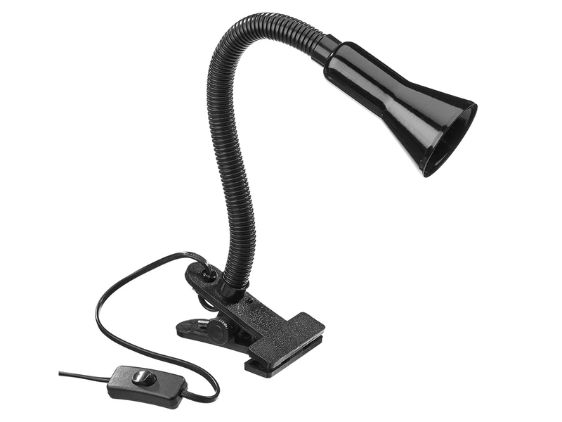 Trio Leuchten Schlauch-Klemmlampe FLEXO, E14, Höhe 45cm, Flexibel, Schwarz 2 Trio Leuchten Schlauch-Klemmlampe FLEXO, E14, Höhe 45cm, Flexibel, Schwarz – Bild 2