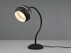 Trio Leuchten Schreibtischleuchte FLETCHER II Schwarz Mit Flexarm & ON/OFF Touch Funktion -Lamp Geschaft schreibtischleuchte fletcher ii schwarz mit flexar 2