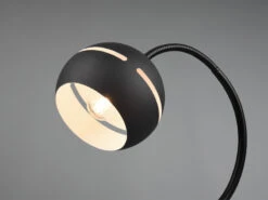 Trio Leuchten Schreibtischleuchte FLETCHER II Schwarz Mit Flexarm & ON/OFF Touch Funktion -Lamp Geschaft schreibtischleuchte fletcher ii schwarz mit flexar 5
