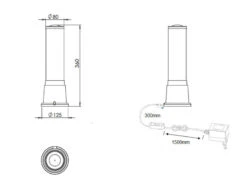 Reality Leuchten Sprudelnde Farbwechsel LED Lichtsäule JELLY Wassersäule & Deko Fischen H. 36cm -Lamp Geschaft sprudelnde farbwechsel led lichtsaeule jelly wasse 8
