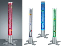Reality Leuchten Sprudelnde Farbwechsel LED Lichtsäule MOTION Wassersäule & Deko Fischen H. 61cm