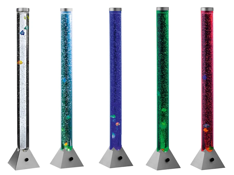 Reality Leuchten Sprudelnde Farbwechsel LED Lichtsäule MOTION Wassersäule & Deko Fischen 130cm 3 Reality Leuchten Sprudelnde Farbwechsel LED Lichtsäule MOTION Wassersäule & Deko Fischen 130cm – Bild 3