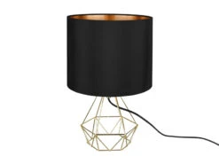 Lamp Geschaft -Lamp Geschaft tischleuchte laurea mit gitterkorpus und stoffschi 1