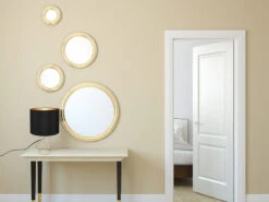 MeineWunschleuchte Tischleuchte LAUREA Mit Gitterkorpus Und Stoffschirm, Schwarz Gold -Lamp Geschaft tischleuchte laurea mit gitterkorpus und stoffschi 5