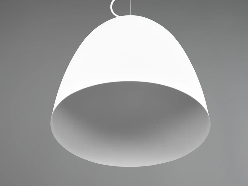 Reality Leuchten Vintage Pendelleuchte TILDA Einflammig, Metall Weiß, Rund Ø 40cm 6 Reality Leuchten Vintage Pendelleuchte TILDA Einflammig, Metall Weiß, Rund Ø 40cm – Bild 6